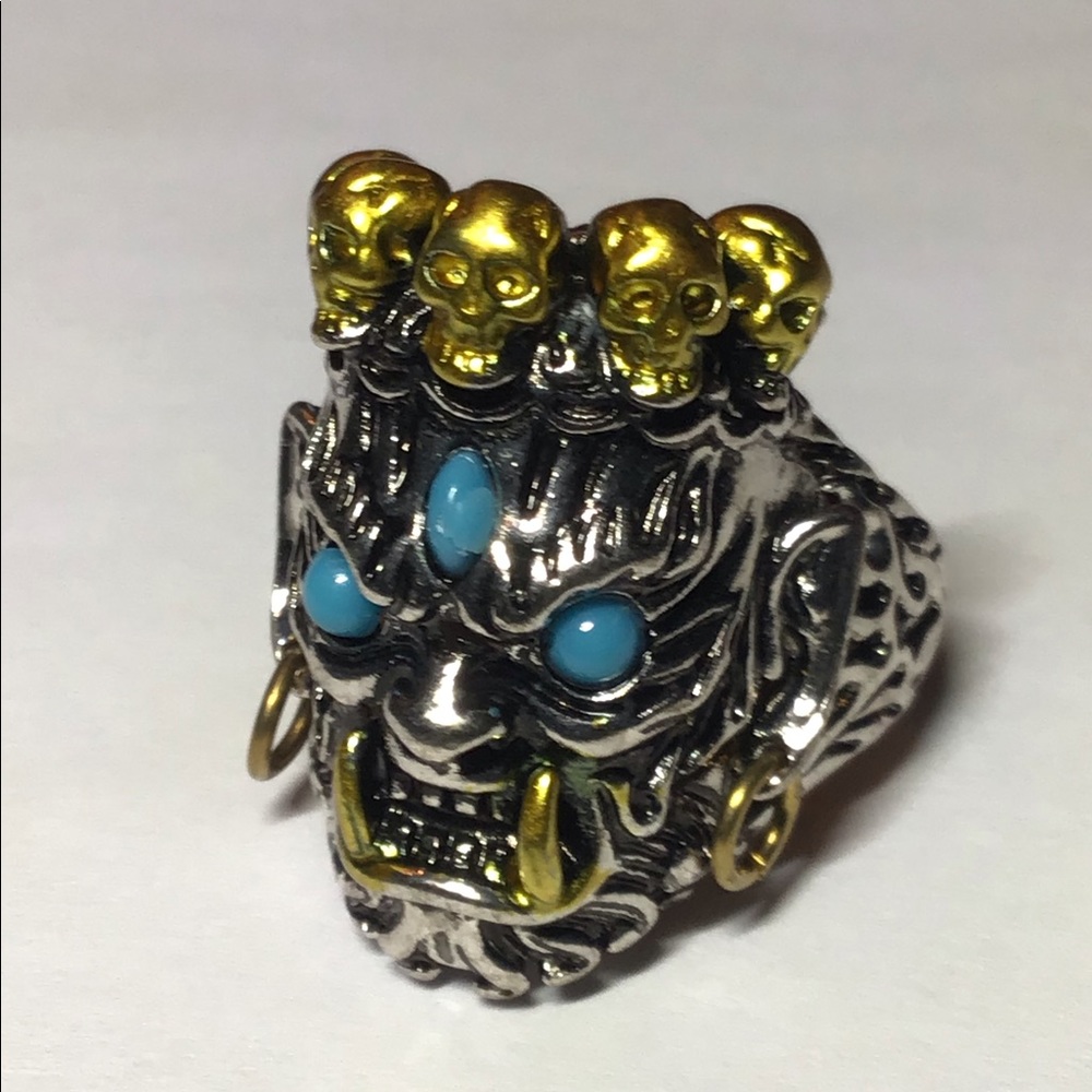 MAHAKALA men’s chunky ring